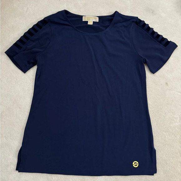 Michaels Kors Short Sleeve Blouse - Picture 1 of 4